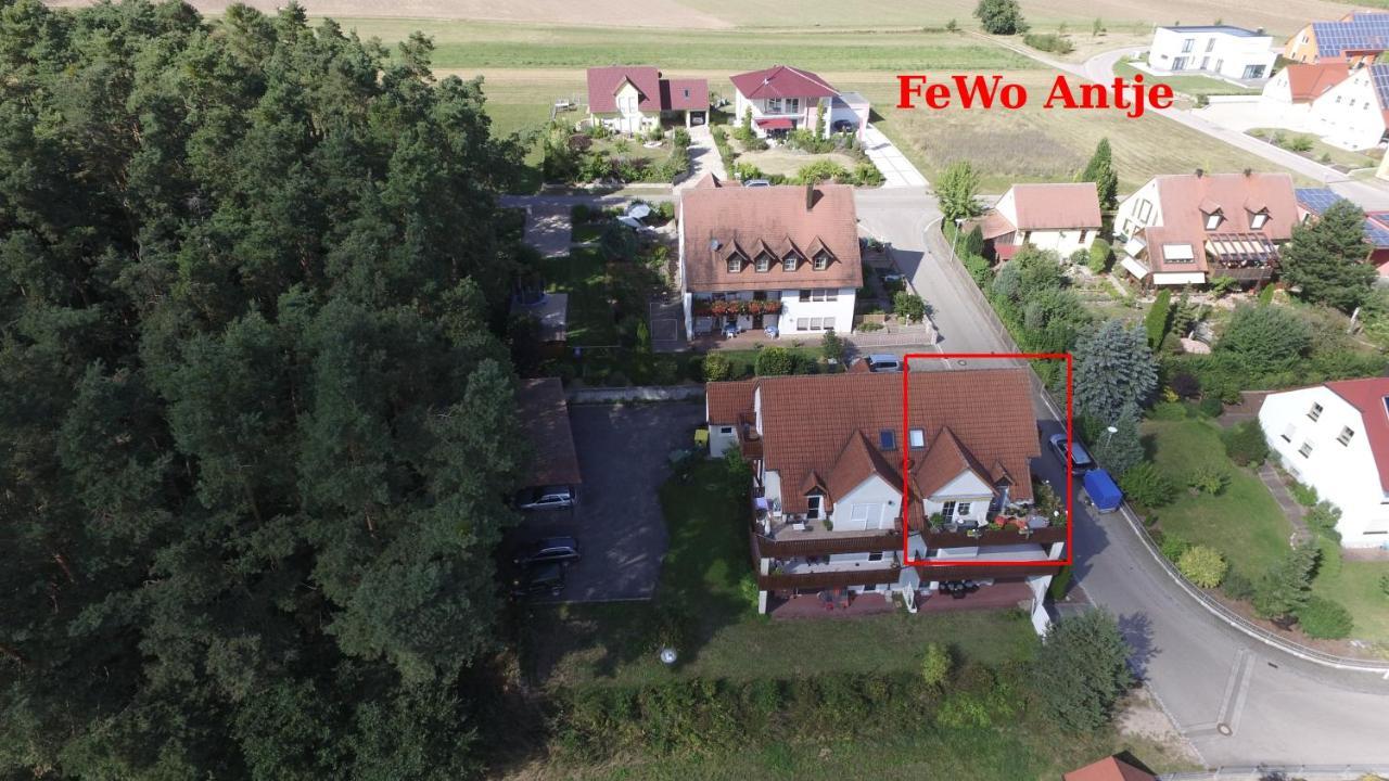 Ferienwohnung Fraenkisches Seenland - Fewo Antje Mitteleschenbach Экстерьер фото